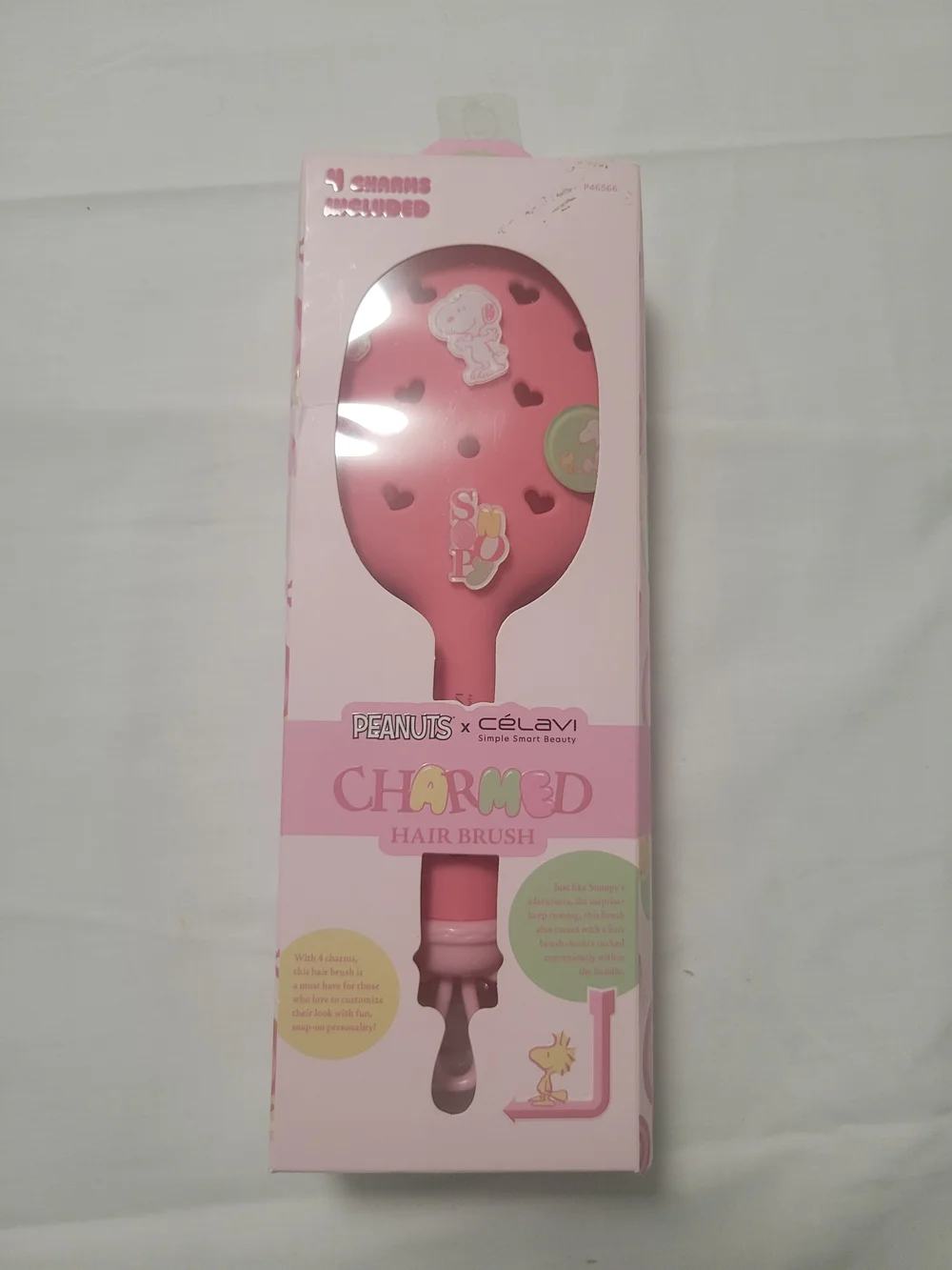 Charmed Pink Hair Brush